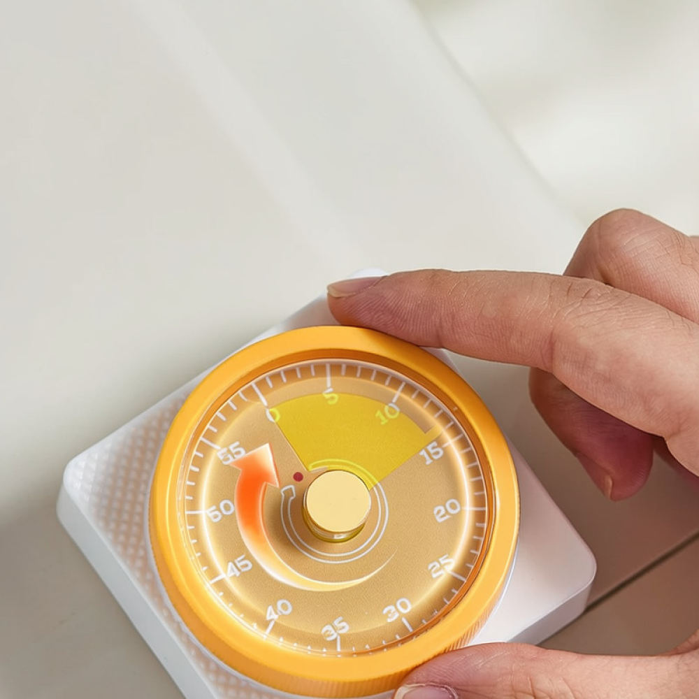 Kitchen Helper Gadgets - Pengatur Waktu Dapur Mekanis Manual, dengan