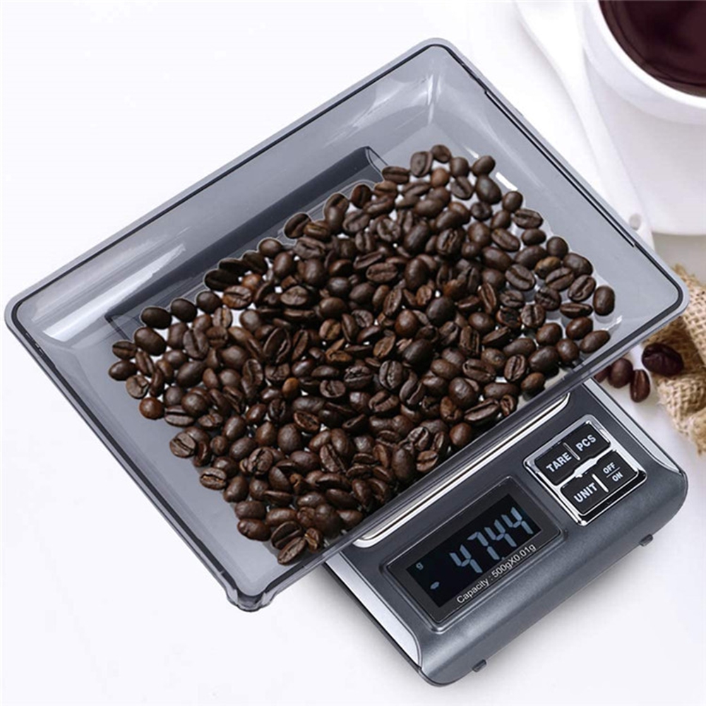 Kitchen Gadgets Gold - Timbangan Perhiasan Elektronik 500g/0.01g Akurasi Tinggi