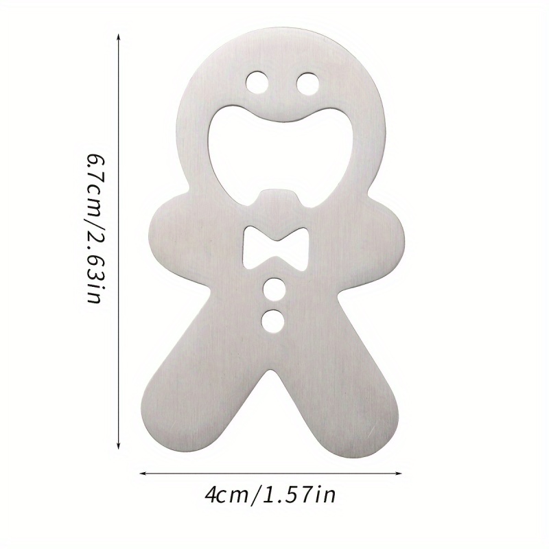 Pembuka Botol Gingerbread Man  - Kitchen Gadgets For Men ulasan dan harga