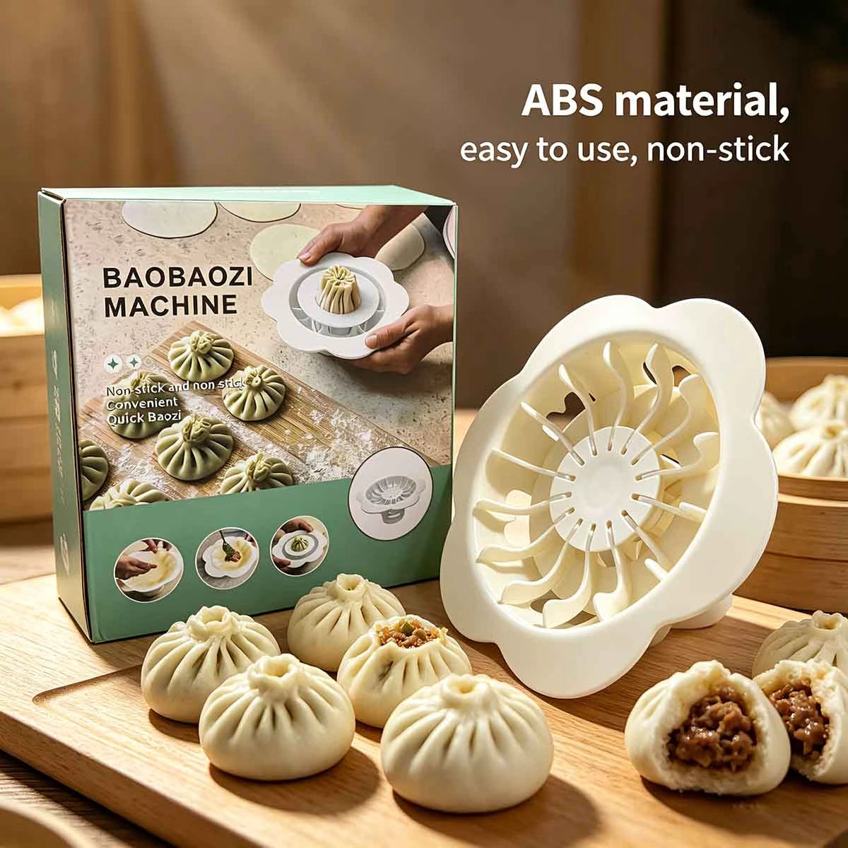 Alat Pembuat Bakpao Manual, Ba - Kitchen Gadgets Dumpling Maker ulasan dan harga