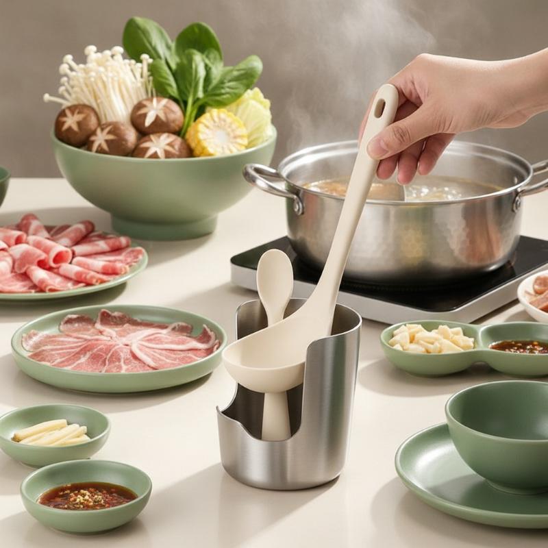 Rak Penyangga Sendok dan Tutup - Kitchen Gadgets Organizer ulasan dan harga