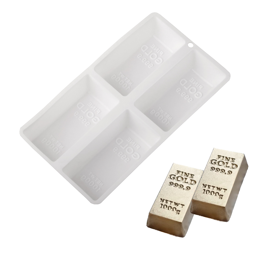 Cetakan kue silikon, 4-sel ema - Kitchen Gadgets Gold ulasan dan harga