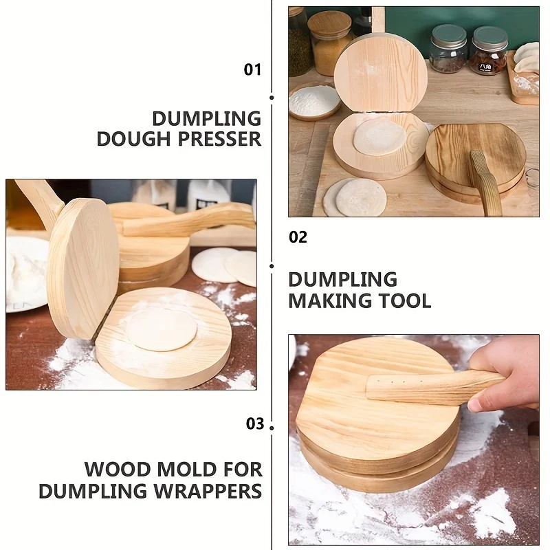 1 buah alat penggilas adonan m - Kitchen Gadgets Dumpling Maker ulasan dan harga