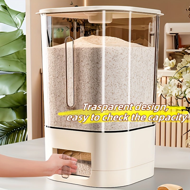 Dispenser Beras 14LB, Wadah Pe - Kitchen Gadgets Organizer ulasan dan harga