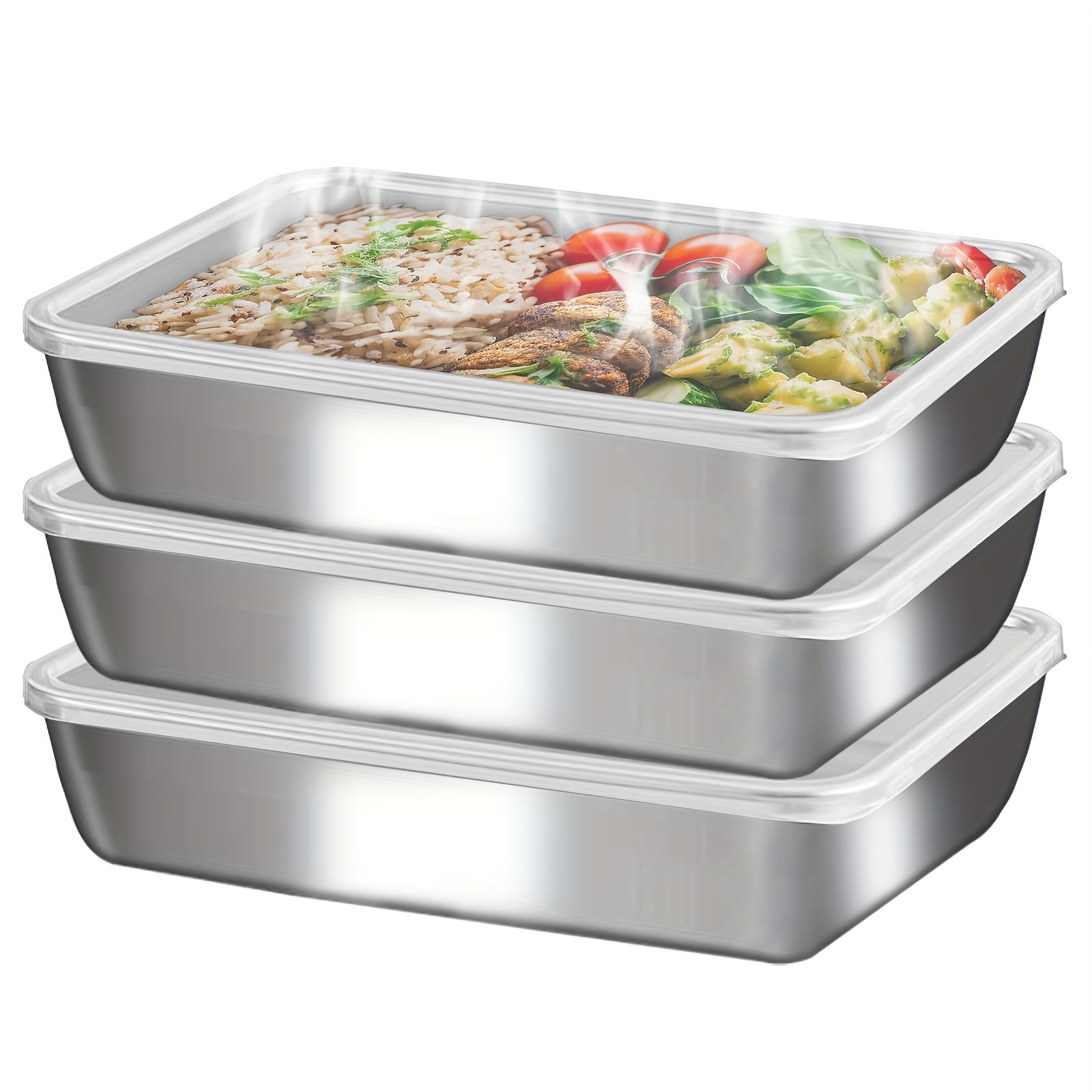 3pcs Wadah Makanan & Kotak Mak - Kitchen Gadgets Organizer ulasan dan harga